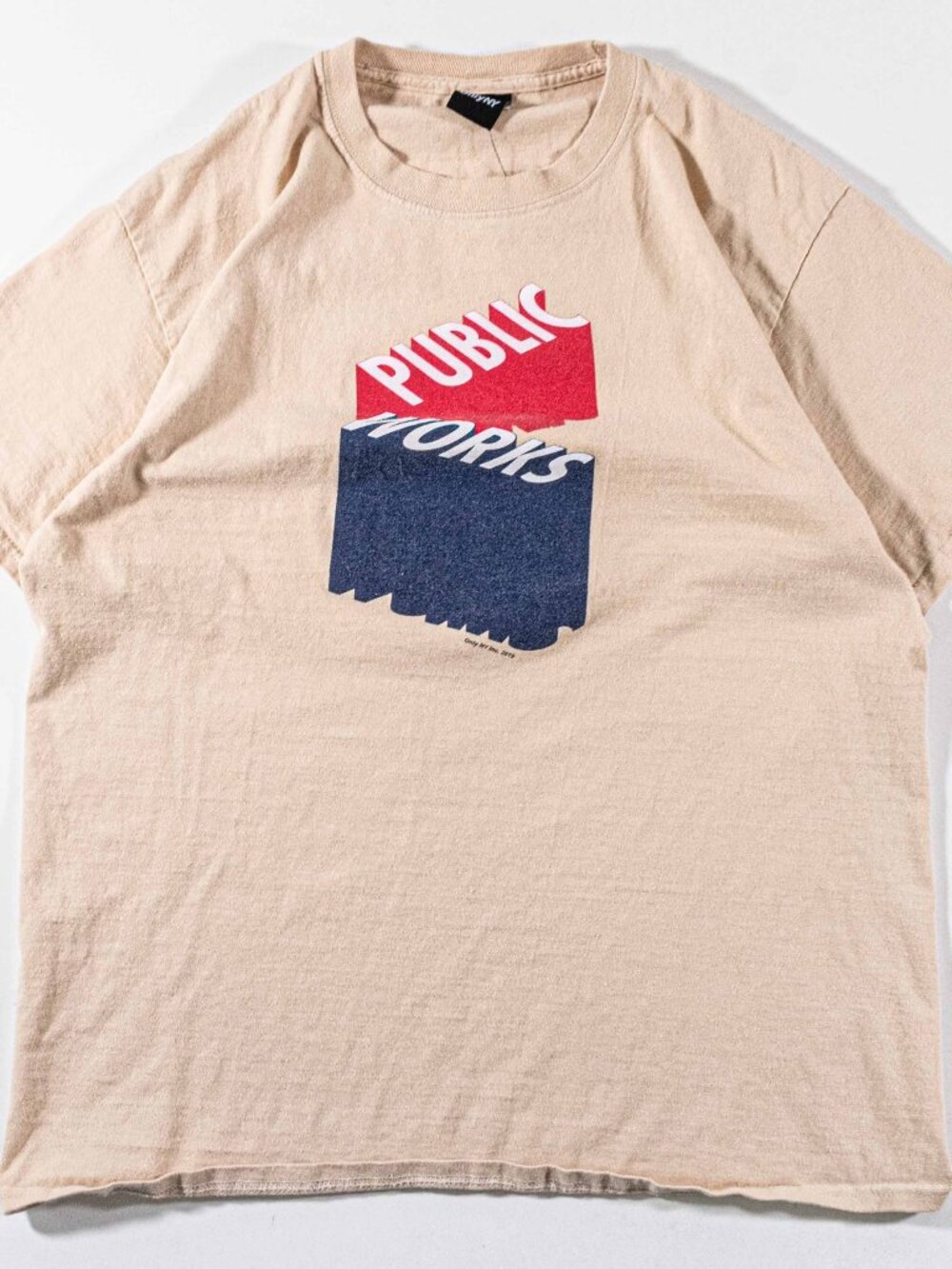 ONLY NY Public Works T-Shirt Large NYC Streetwear Skate Graphic Tee